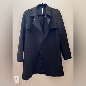 NWOT Mural Drape Trench Coat